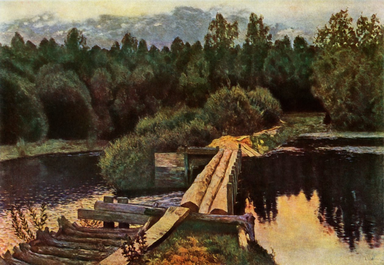 Stilles Wasser, 1892, 1965 von Isaak Ilyich Levitan