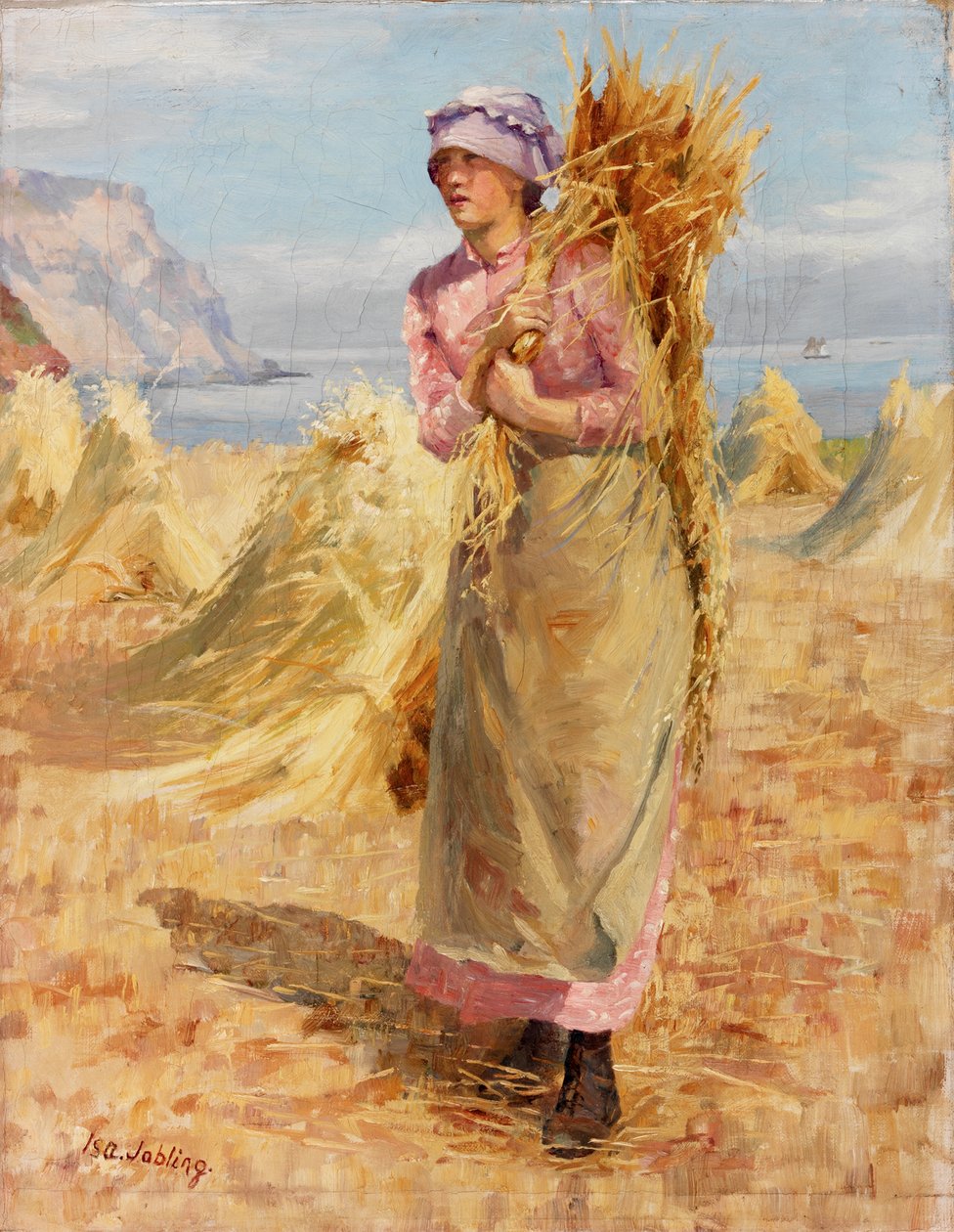 Heuernte, 1893-1900 von Isabella Jobling