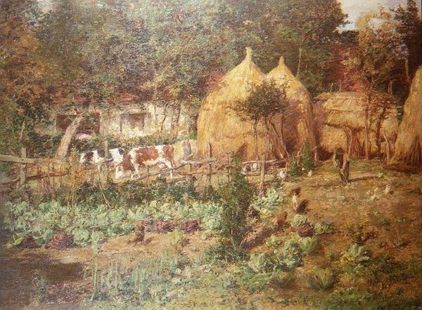 Die Heuhaufen von Isidor Verheyden