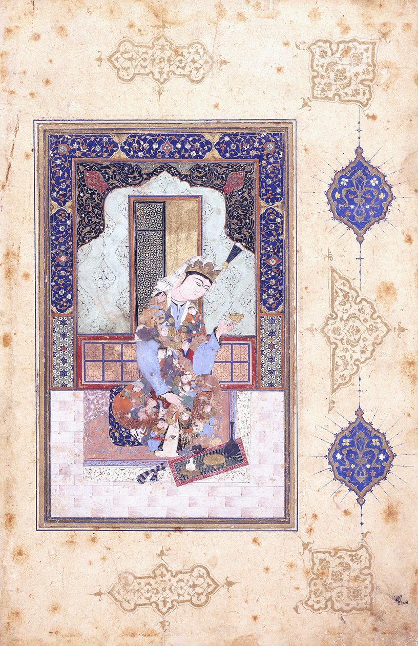 Eine sitzende Prinzessin von Islamic School