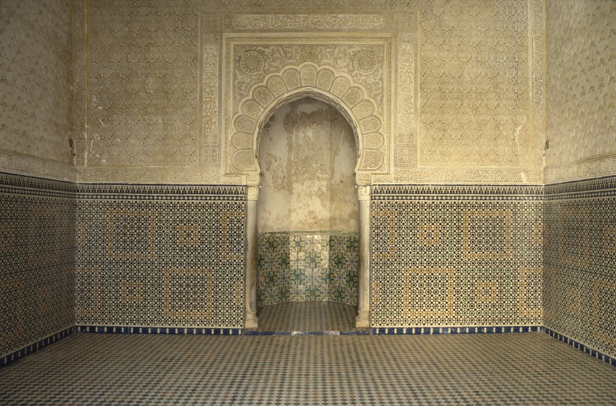 Madrasa von Sidi Bou Medine, Gebetshalle von Islamic School