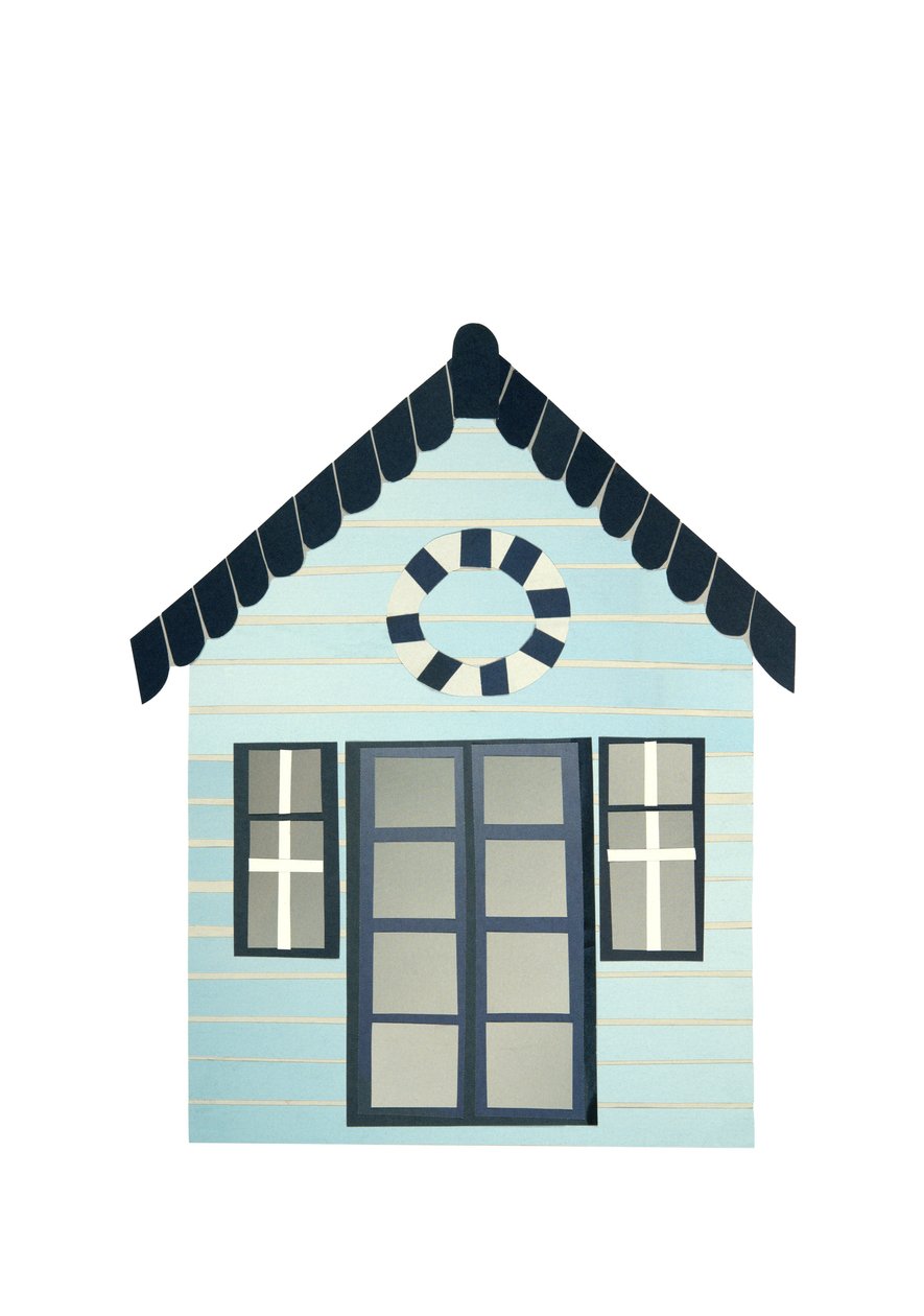 Strandhütte, 2014 von Isobel Barber