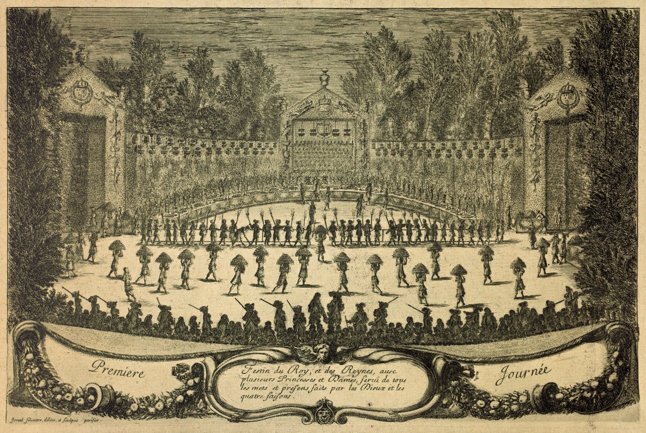 Feste in Versailles von Israel Sylvestre