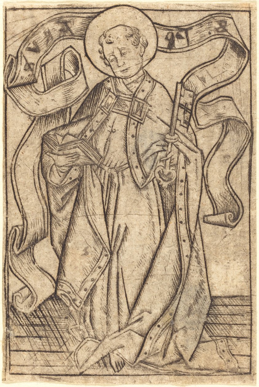 Heiliger Petrus von Israhel van Meckenem