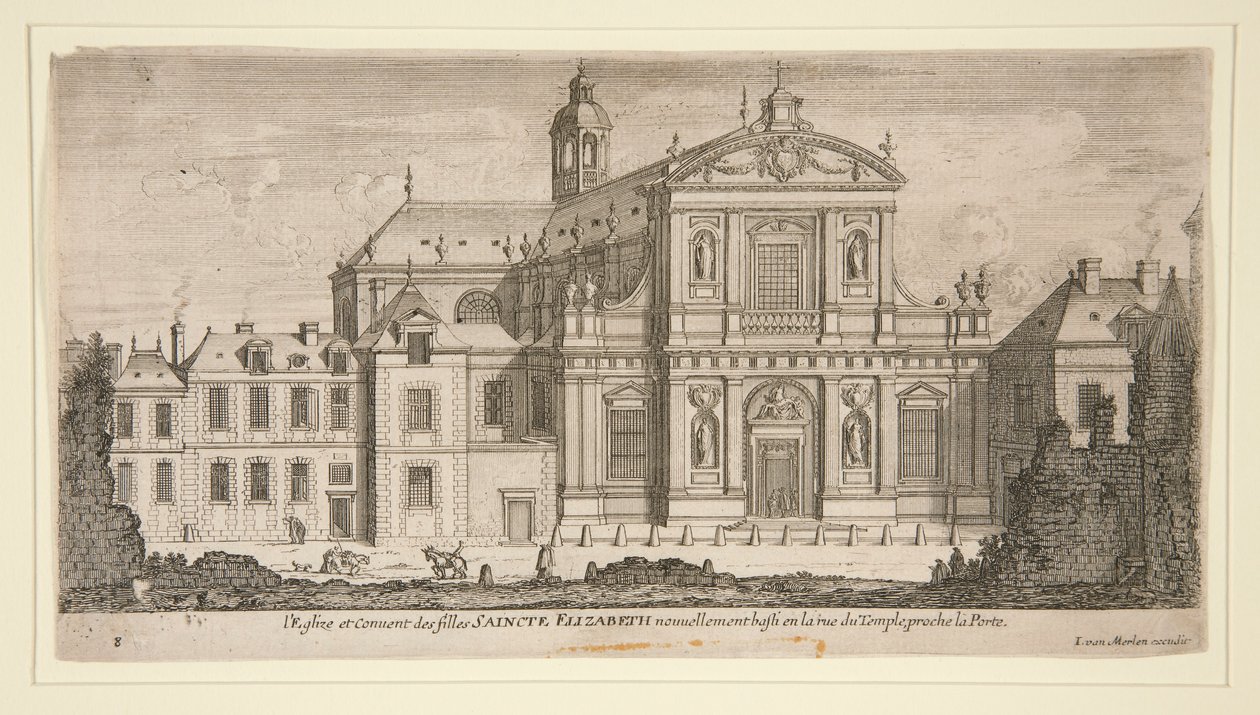 Kloster der Heiligen Elisabeth von Israël Silvestre