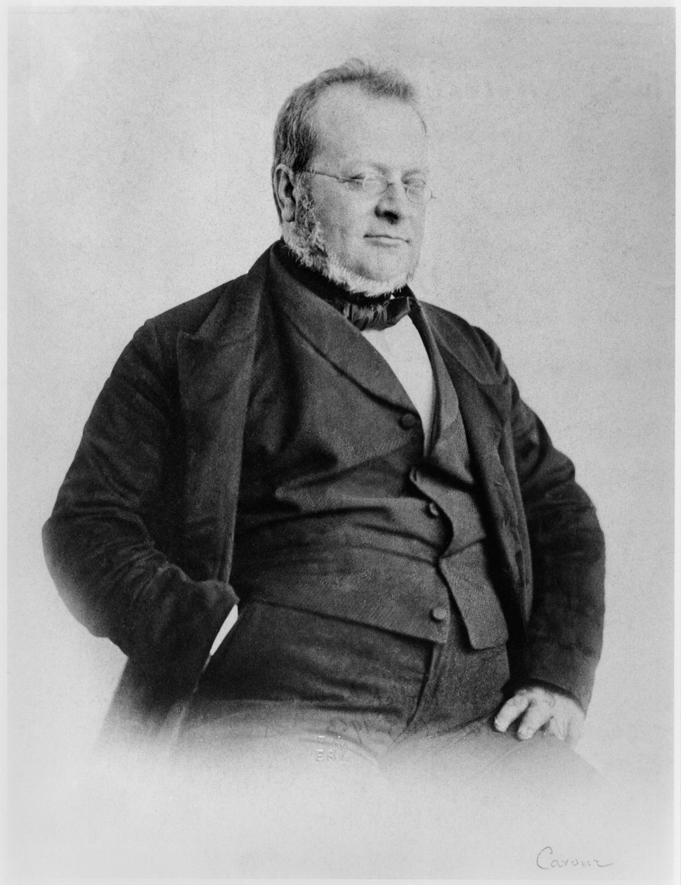 Graf Camillo Berso von Cavour (1810-61) von Italian Photographer