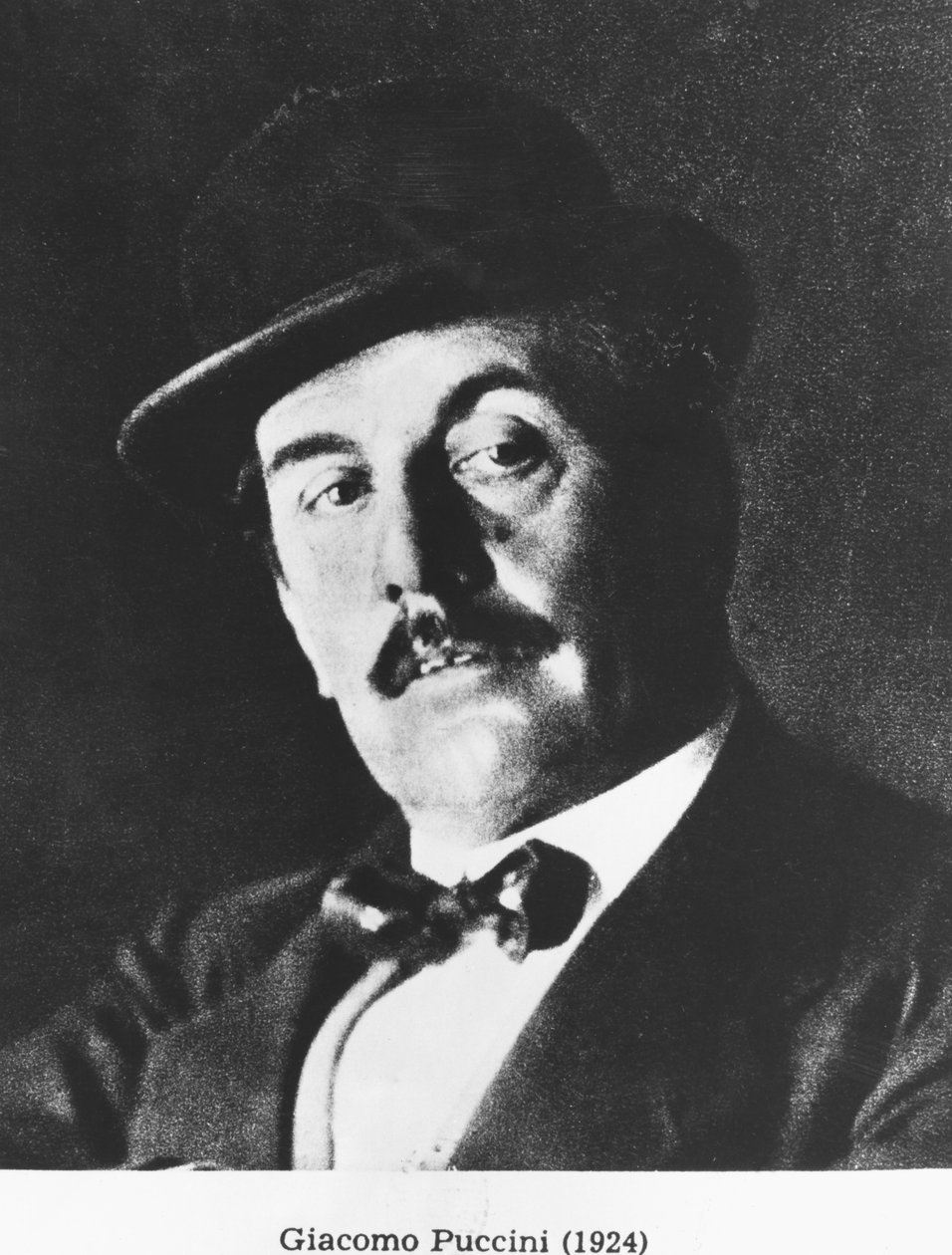 Giacomo Puccini (1858-1924) 1924 von Italian Photographer