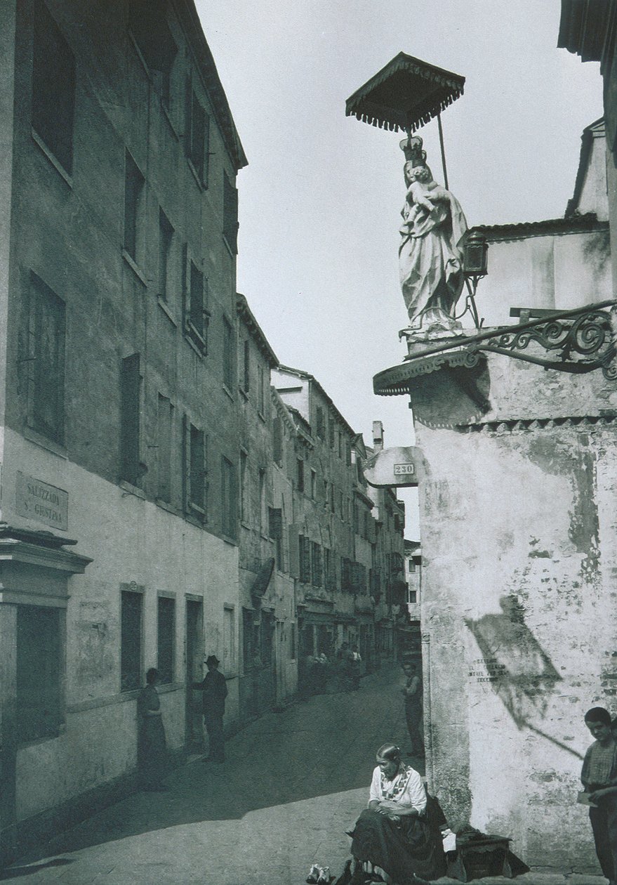 Blick auf Salizzada San Giustina von Italian Photographer
