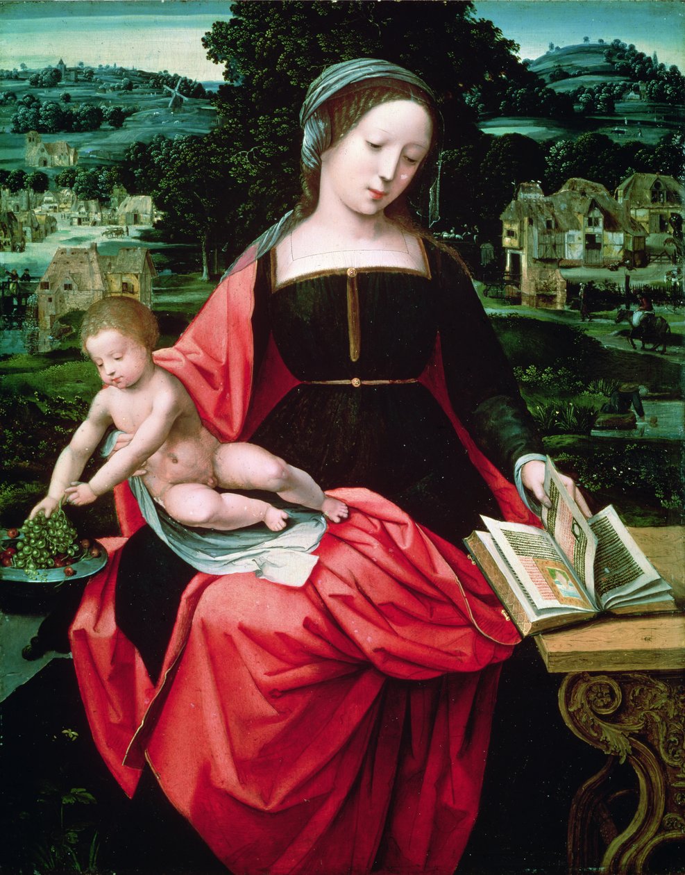 Madonna mit Kind von Italian School