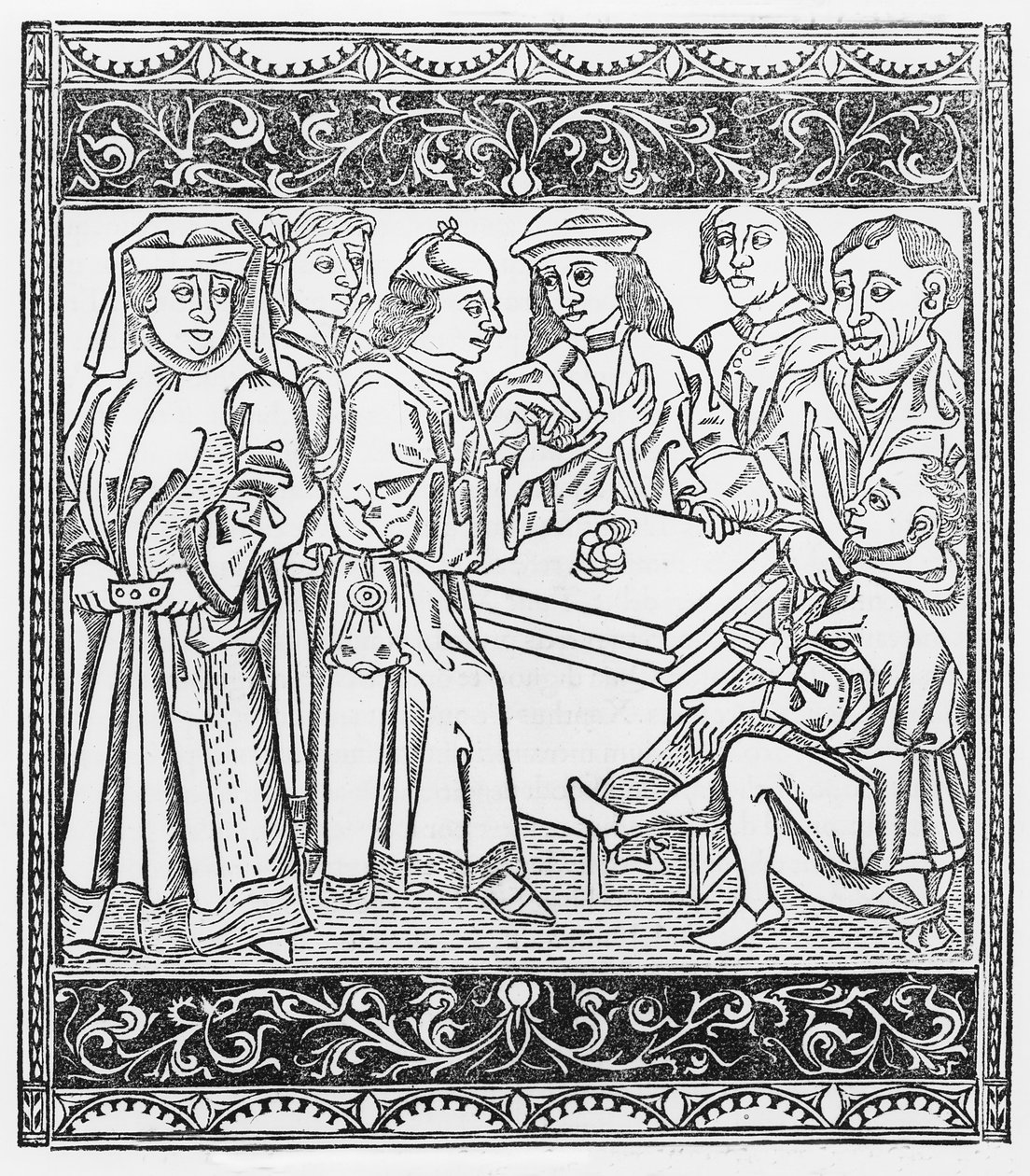 Händler und Geldverleiher von Italian School