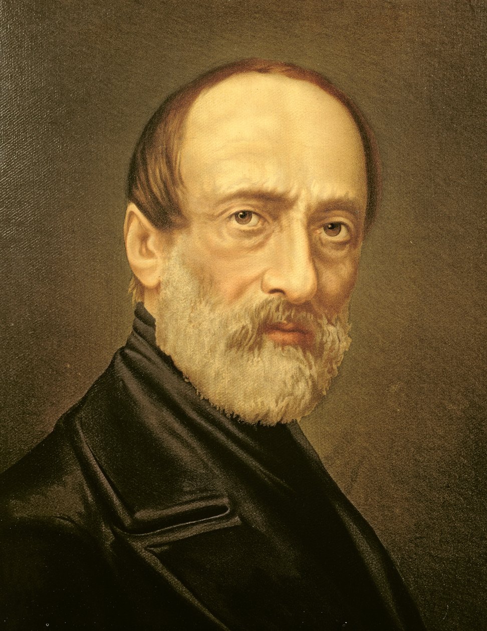 Porträt von Giuseppe Mazzini von Italian School
