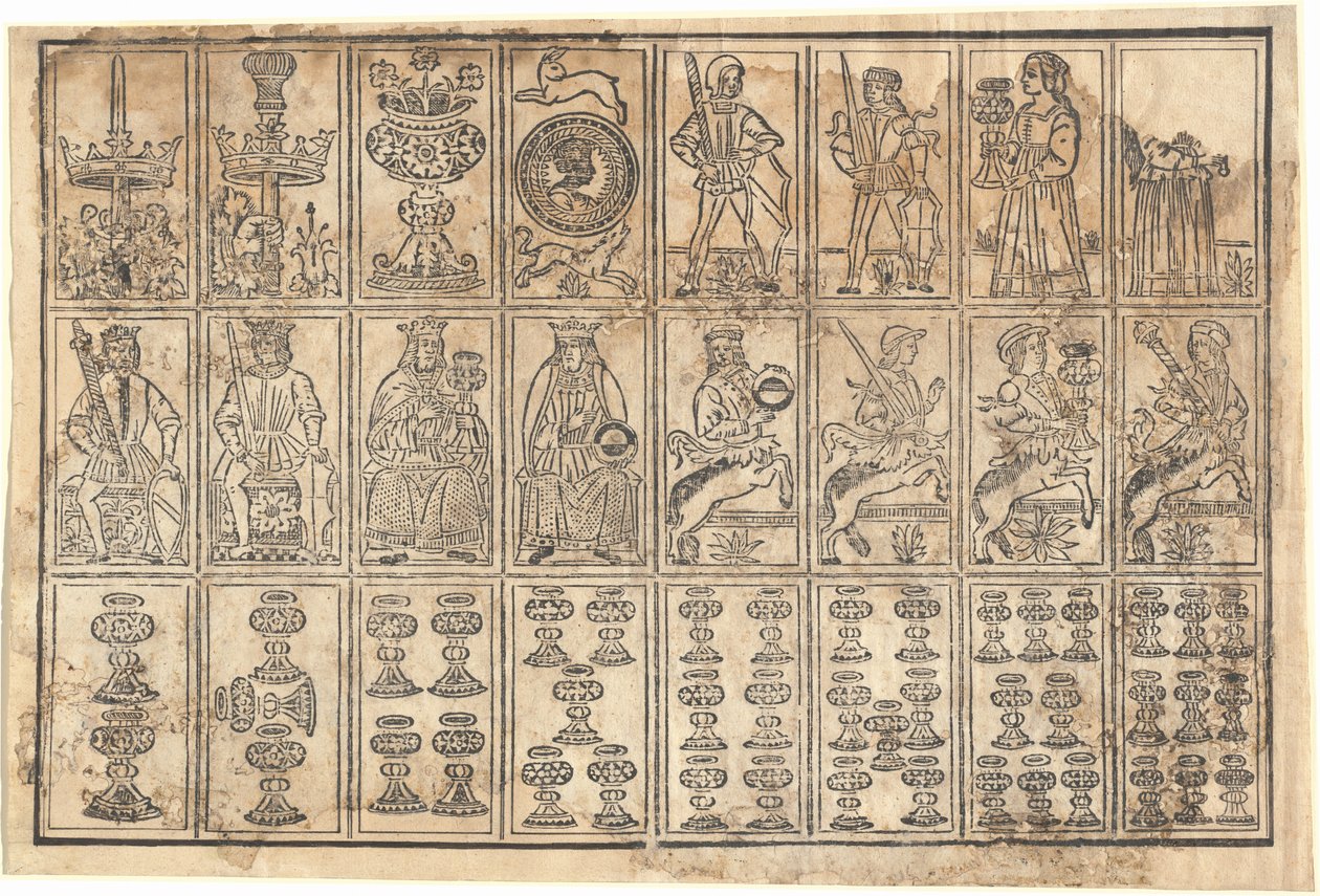 Spielkarten von Italian 15th Century