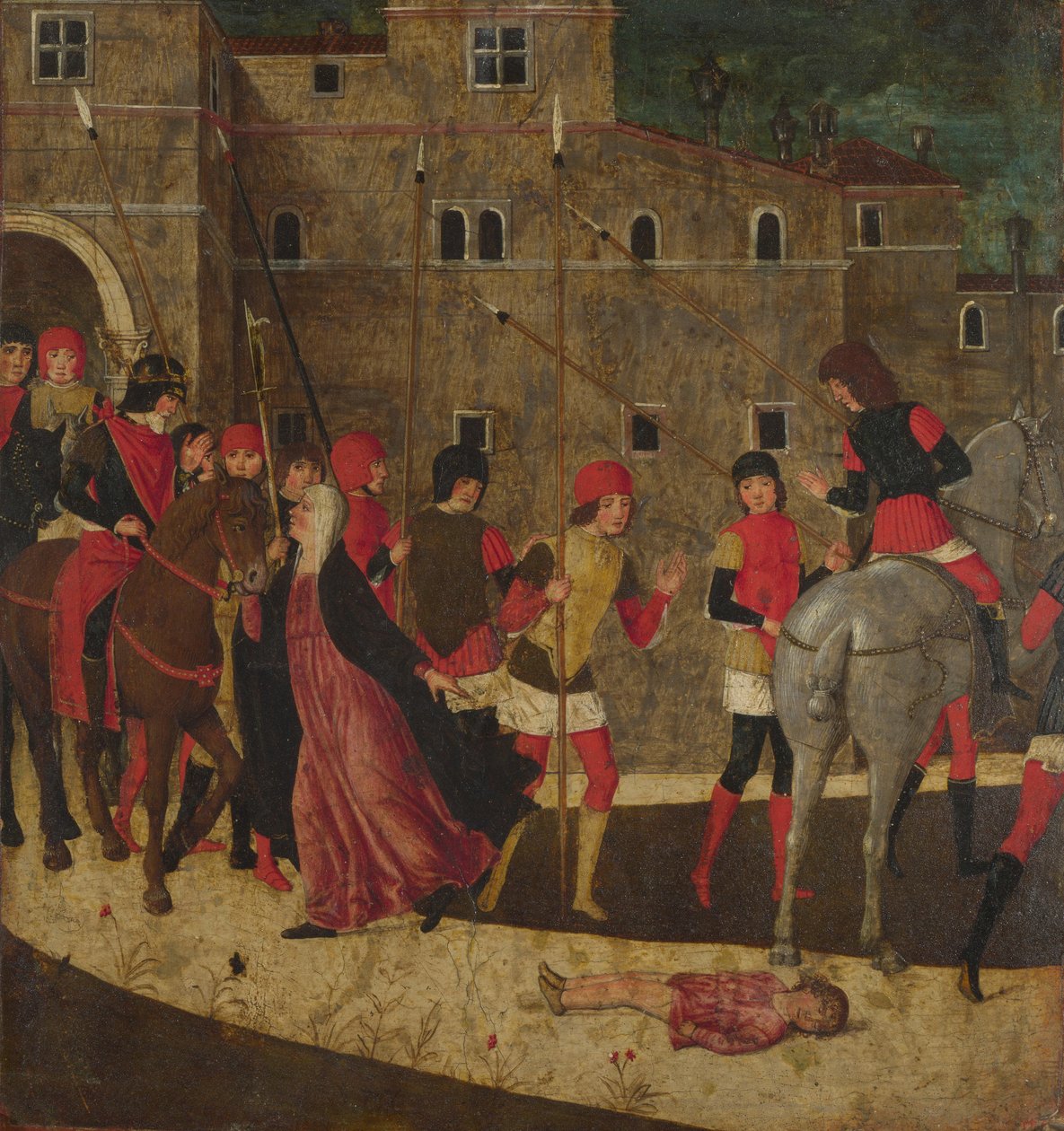 Die Petition der Witwe von Italian Master