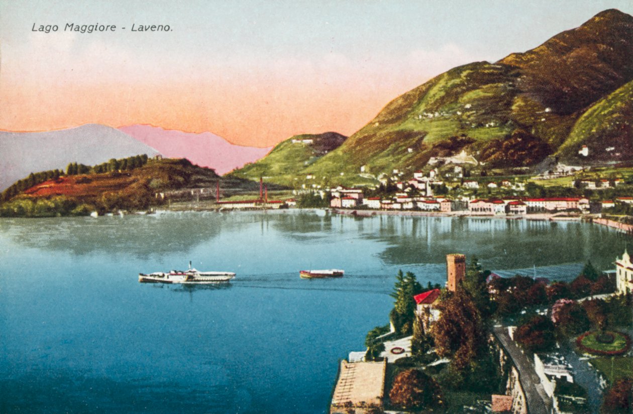 Lago Maggiore, Laveno von Italian Photographer