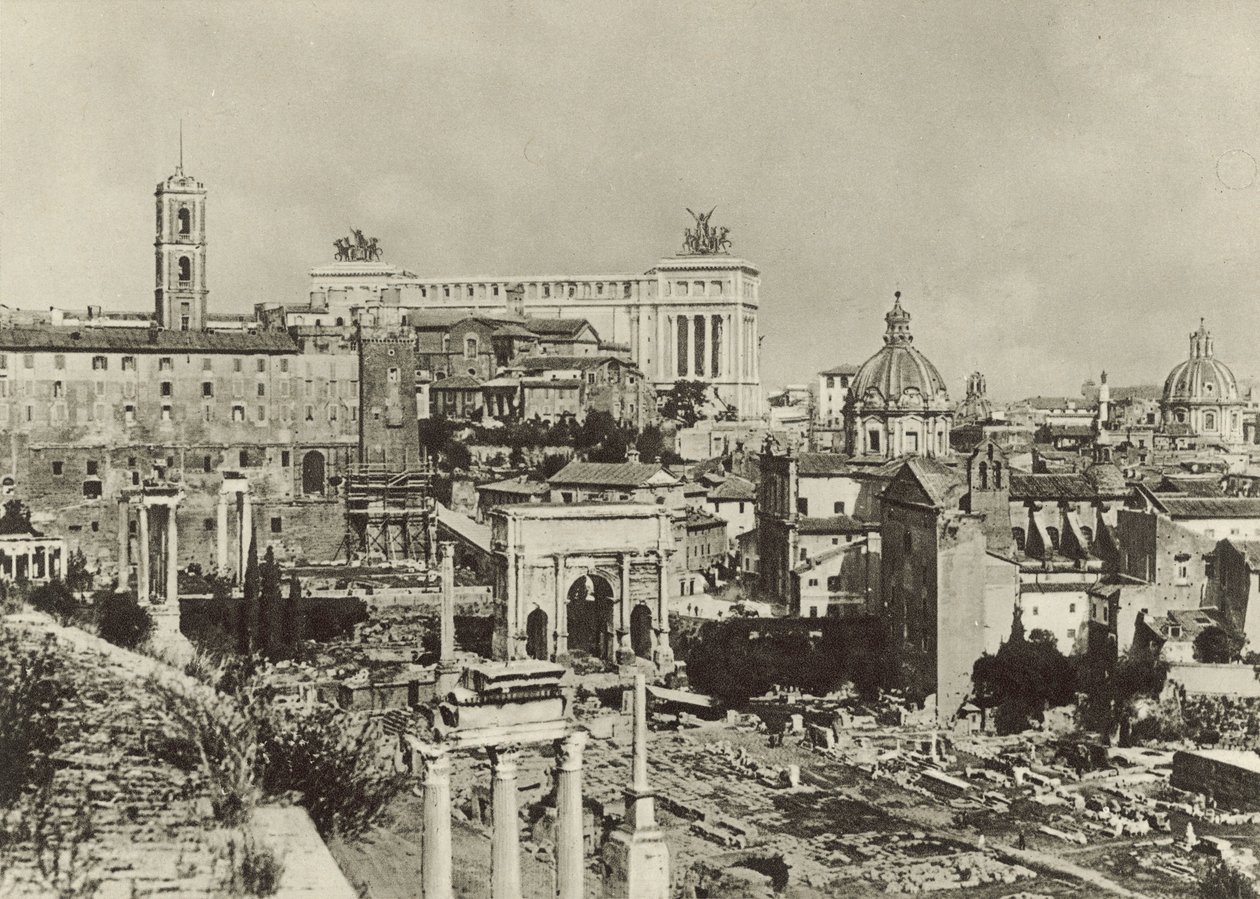 Forum Romanum, Panorama von Italian Photographer