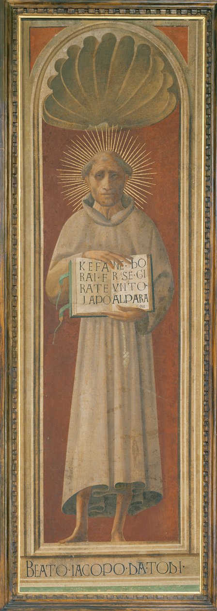Beato Jacopone da Todi von Italian School