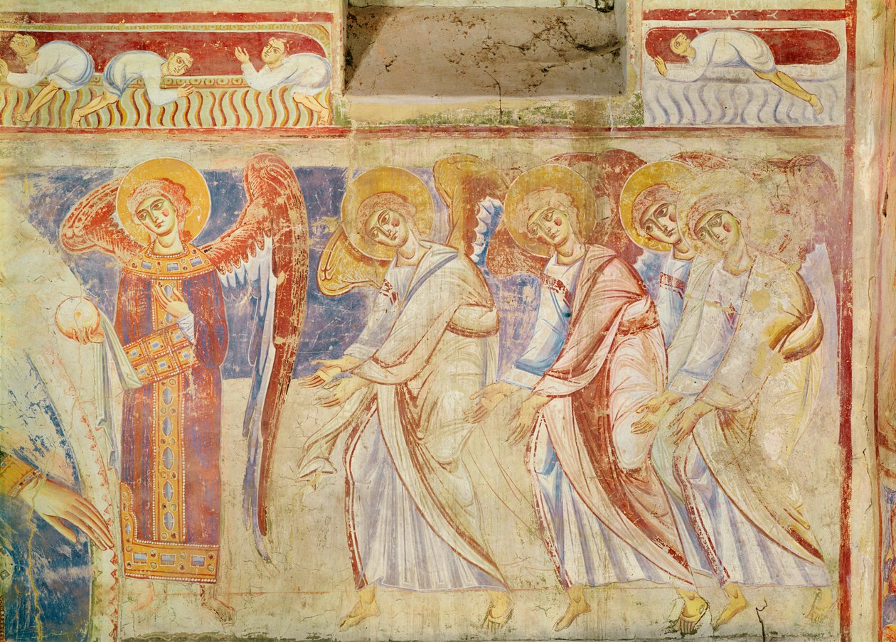 Das Jüngste Gericht (Detail) von Italian School
