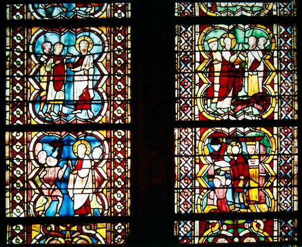 Gotische Fenster von Italian School