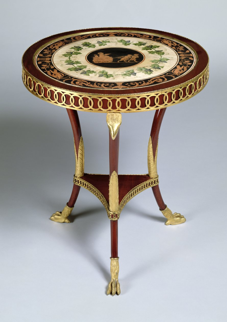 Sockeltisch, 1804-14 von Italian School