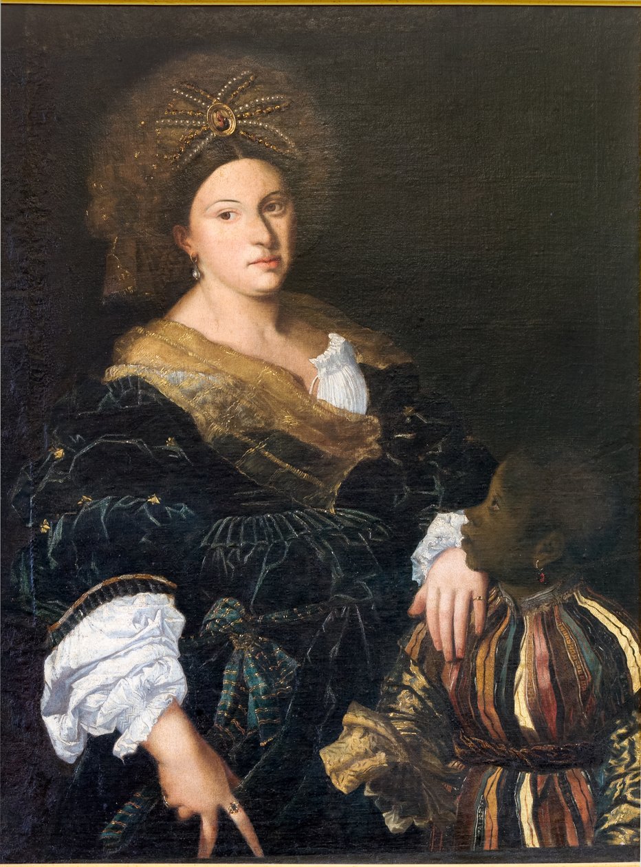 Porträt von Laura Dianti von Italian School