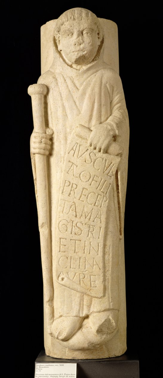 St. Benedikt von Nursia von Italian School