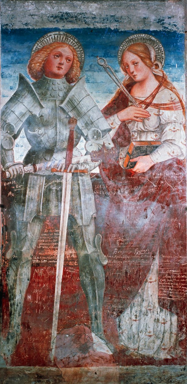 St. Fermo und St. Apollonia von Italian School