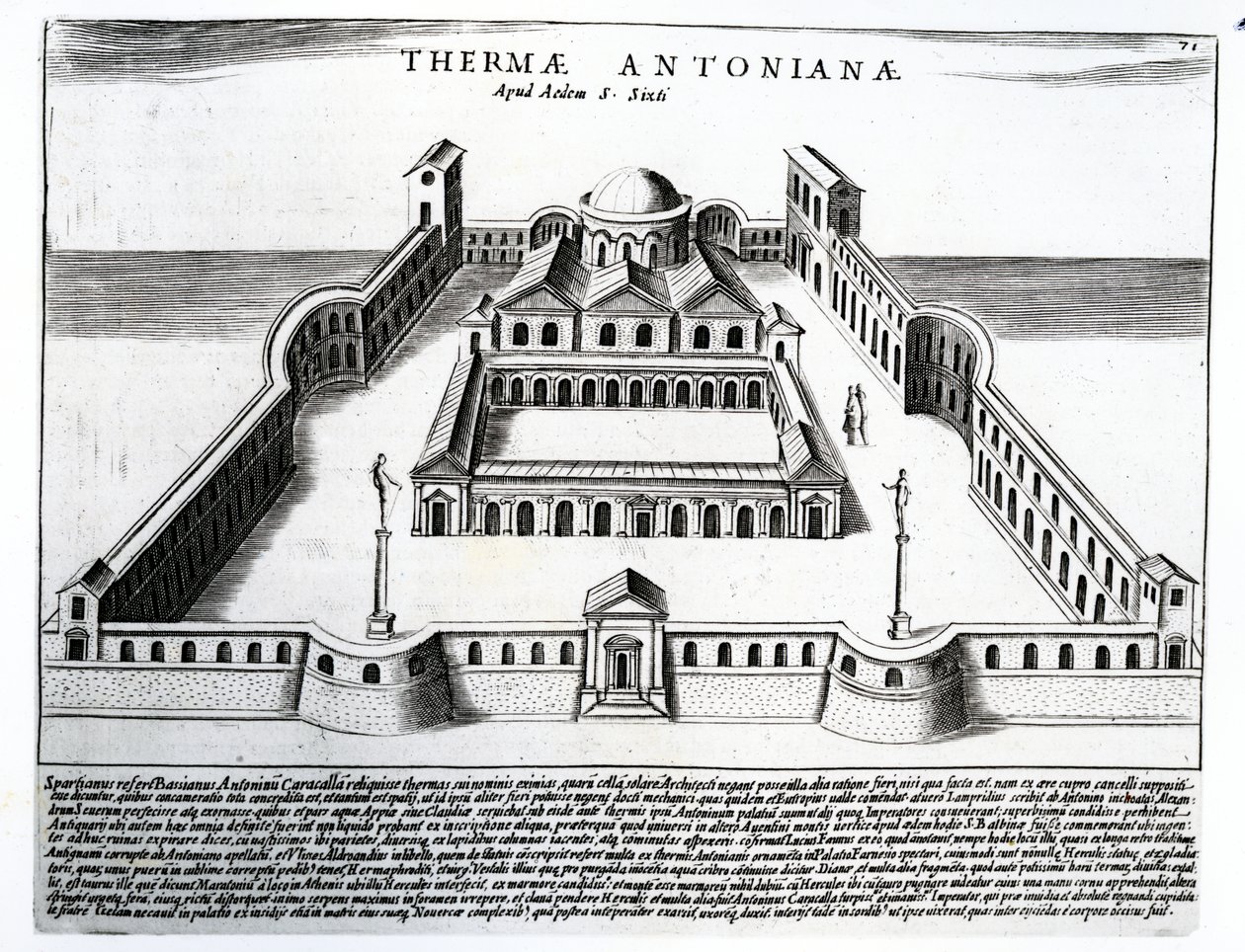 Thermae Antonianae von Italian School