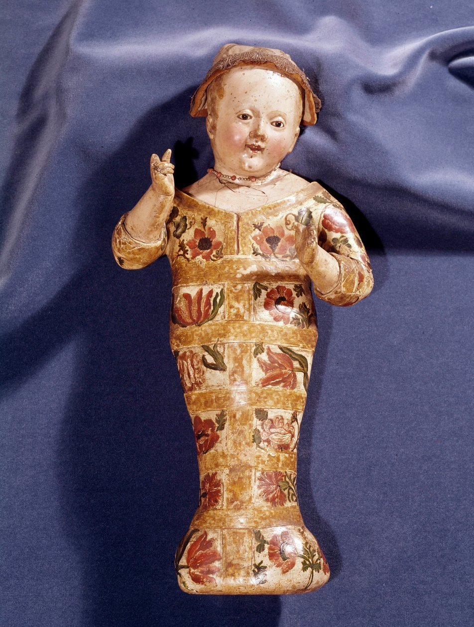 Spielzeug: Porzellanpuppe, Italien von Italian School