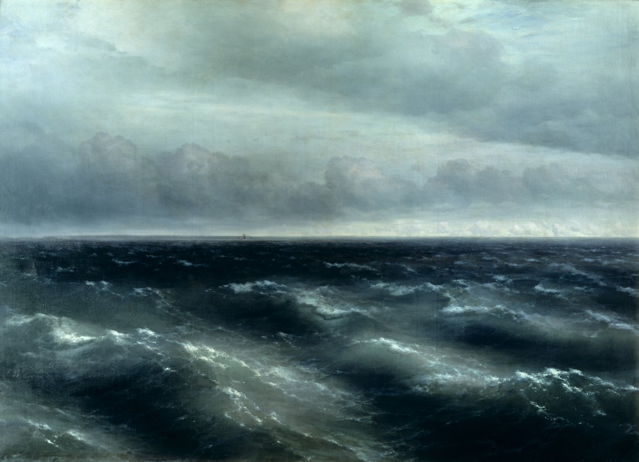 Das Schwarze Meer, 1881 von Ivan Konstantinovich Aivazovsky