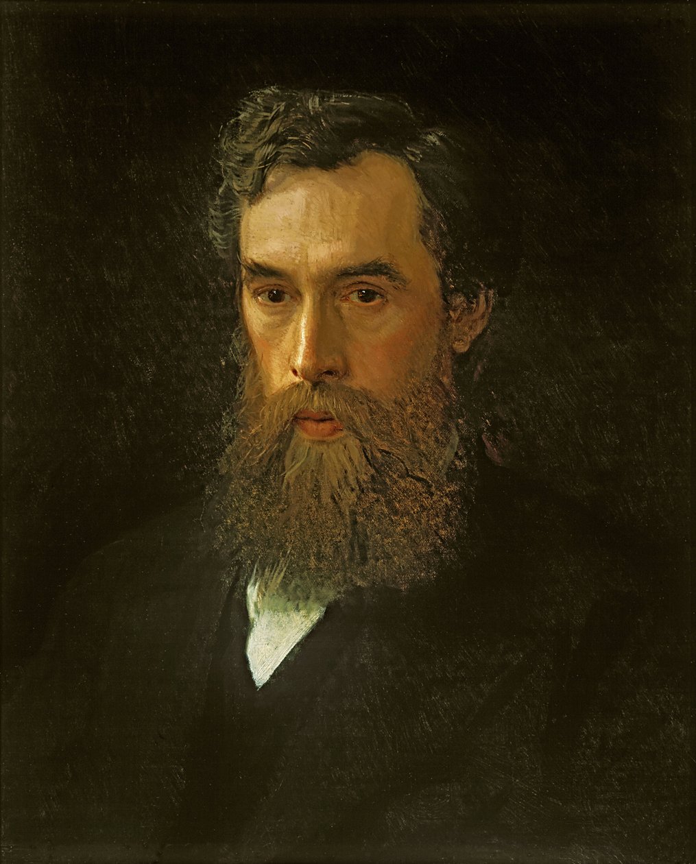 Porträt von Pavel Tretyakov von Ivan Nikolaevich Kramskoy