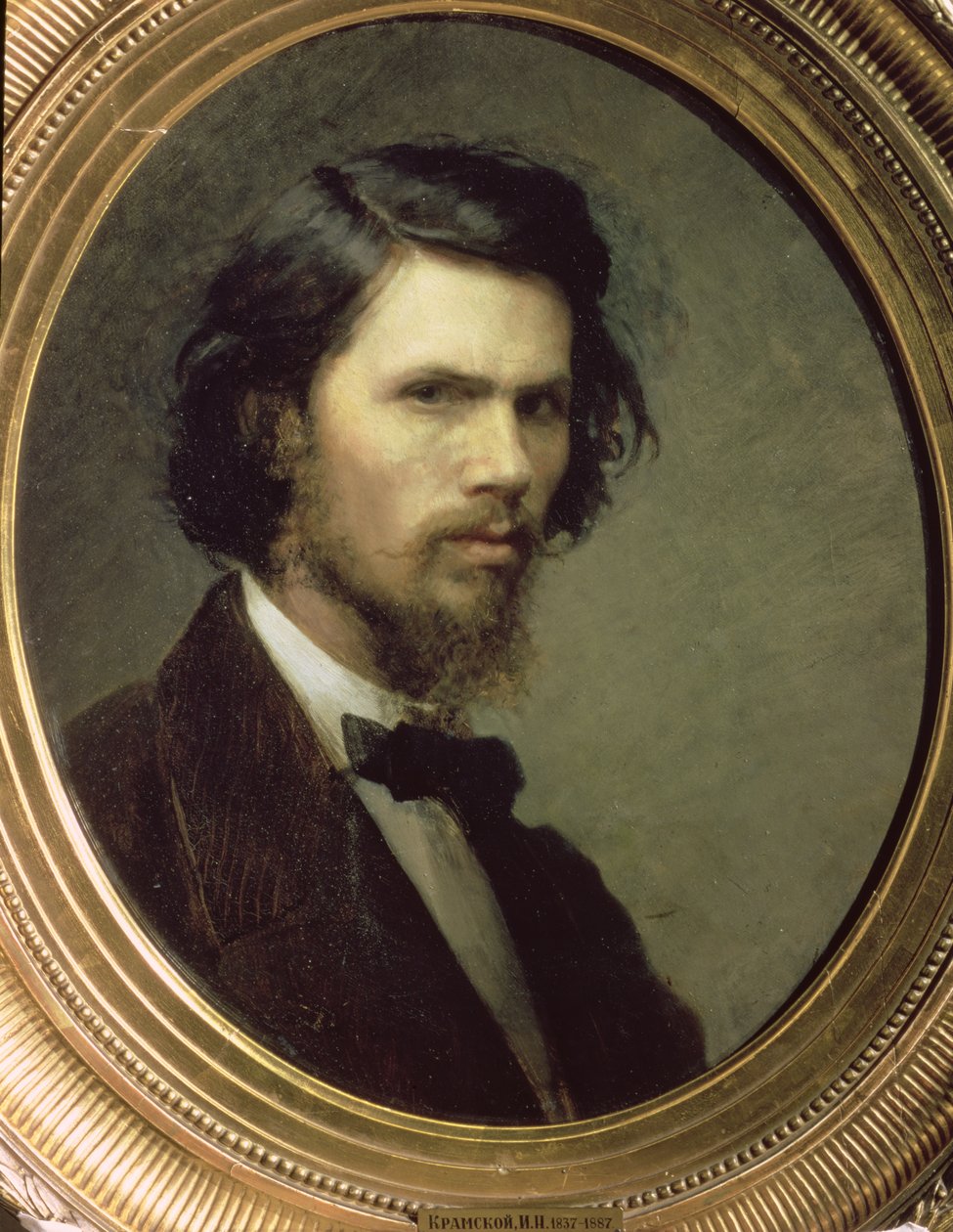 Selbstporträt, 1867 von Ivan Nikolaevich Kramskoy