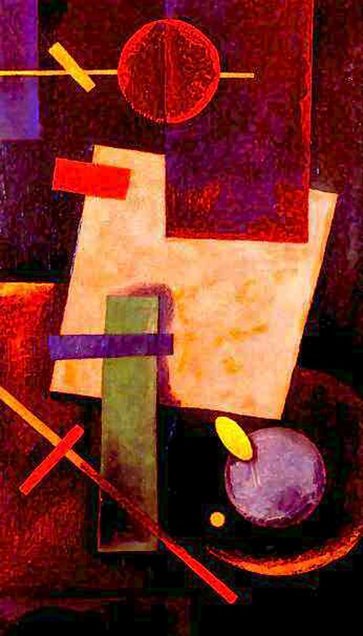 Suprematistische Komposition, 1916 von Ivan Kliun