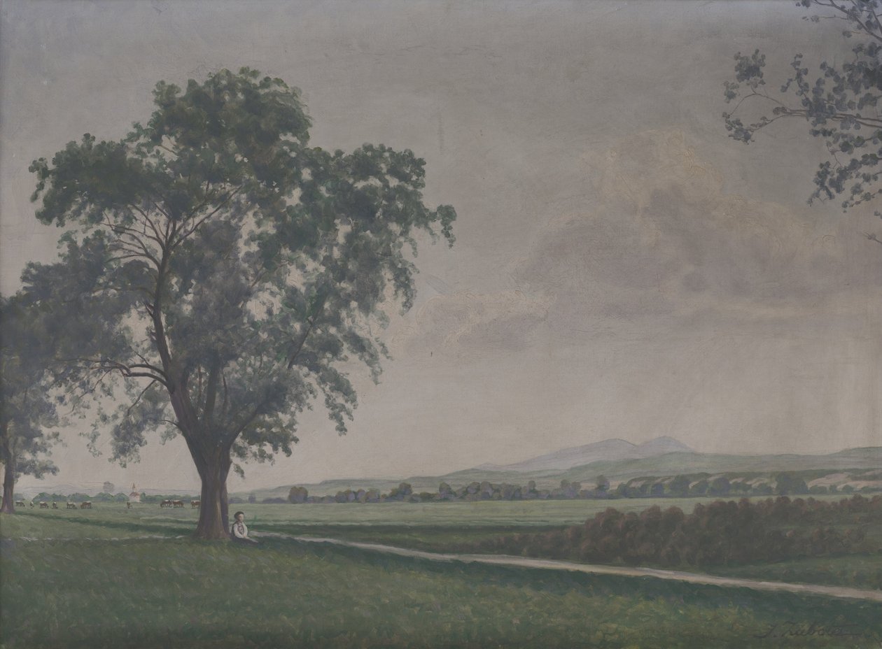 Landschaft bei Pribovce von Ivan Zabota