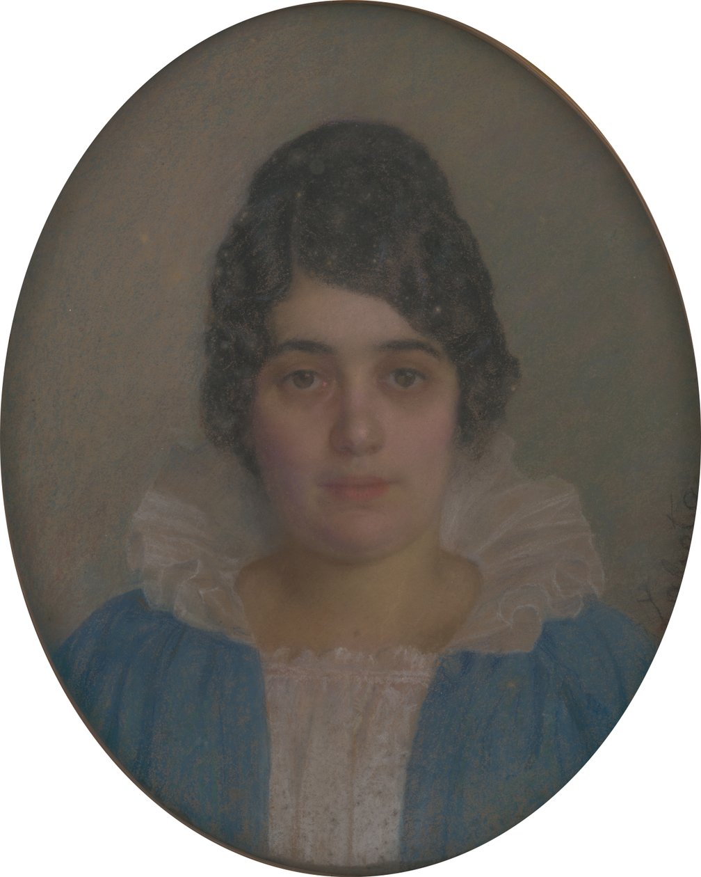 Porträt einer jungen Frau von Ivan Zabota