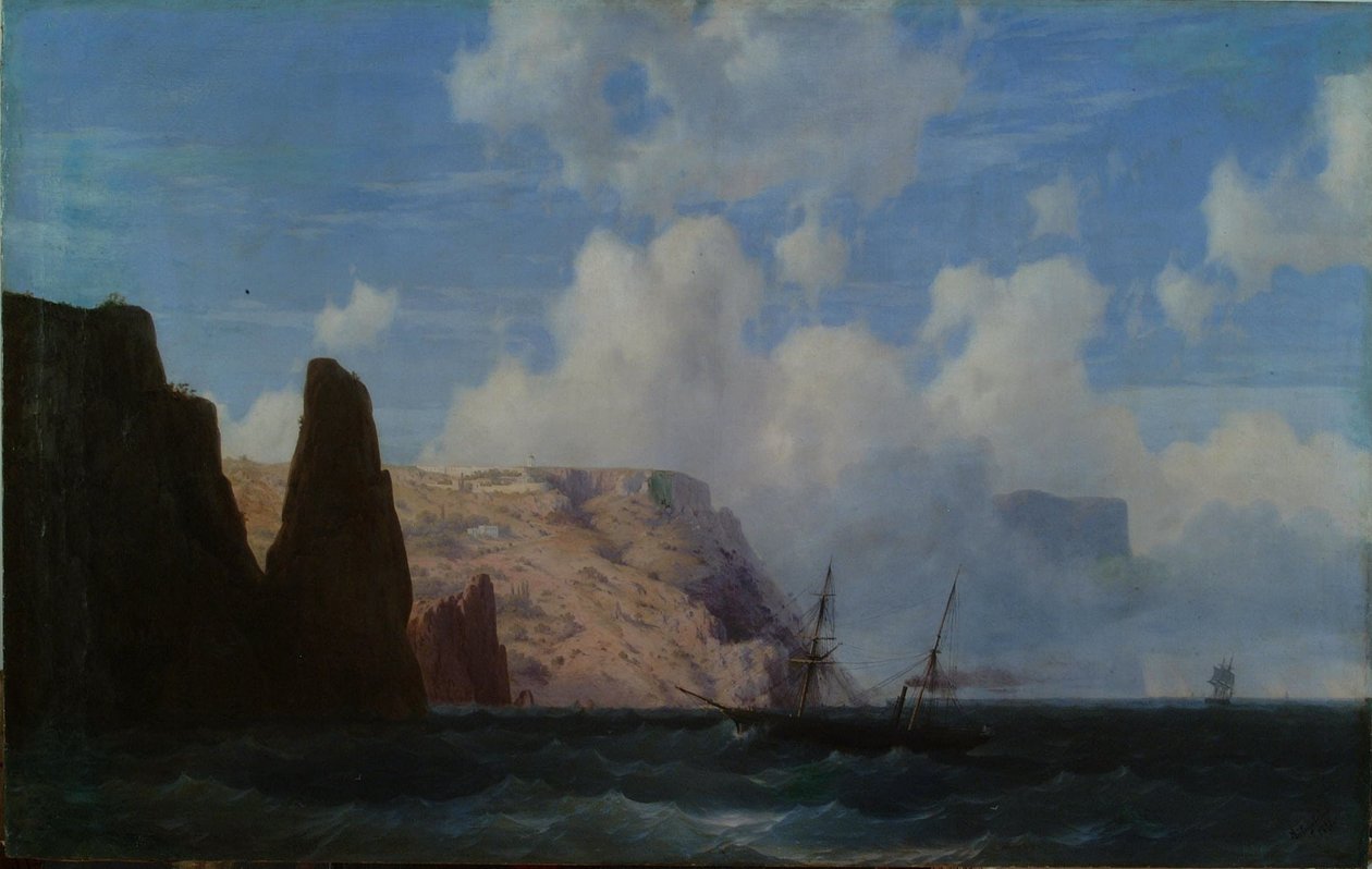 Felsige Klippen von Ivan Aivazovsky