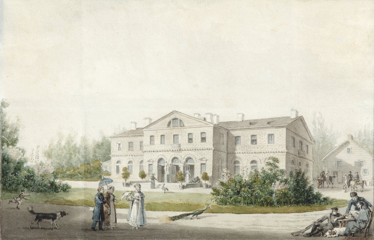 Das Herrenhaus Priyutino von Ivan Alexeyevich Ivanov