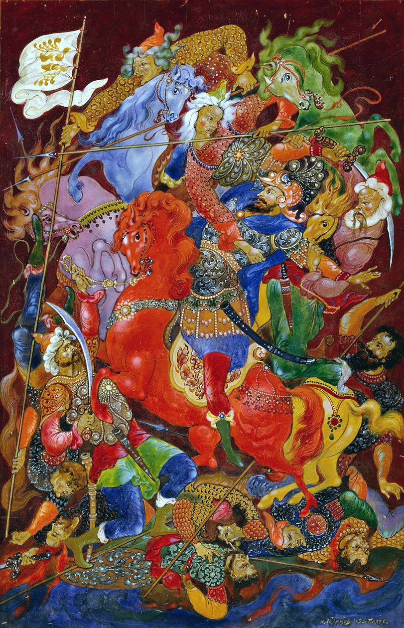 Gefangennahme von Prinz Igor, 1932-1933 von Ivan Ivanovich Golikov