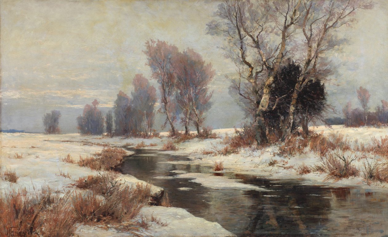 Frühlingslandschaft, 1890er Jahre von Ivan Ivanovich Yendogurov