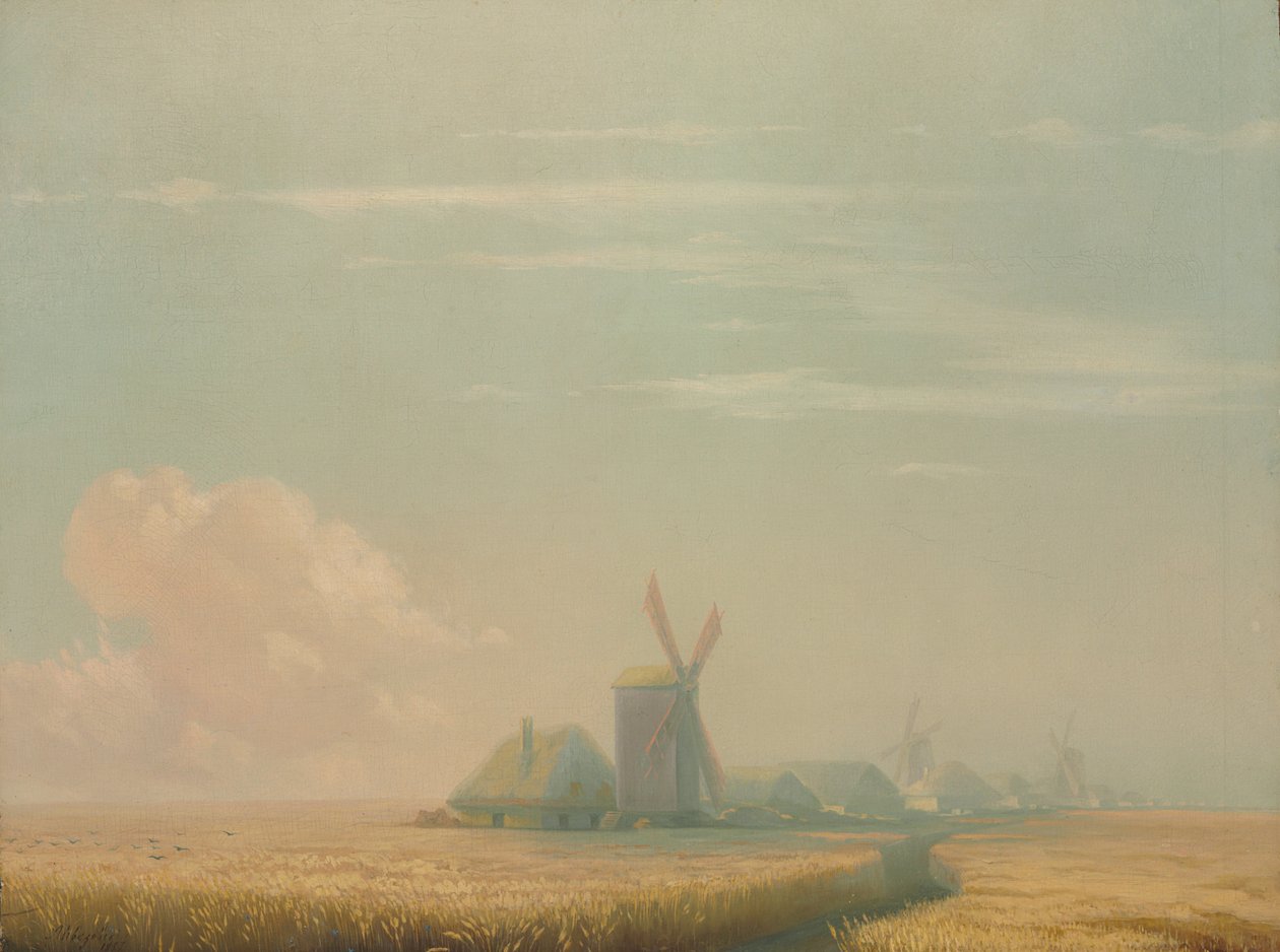 Ukrainische Ernte, 1857 von Ivan Konstantinovich Aivazovsky
