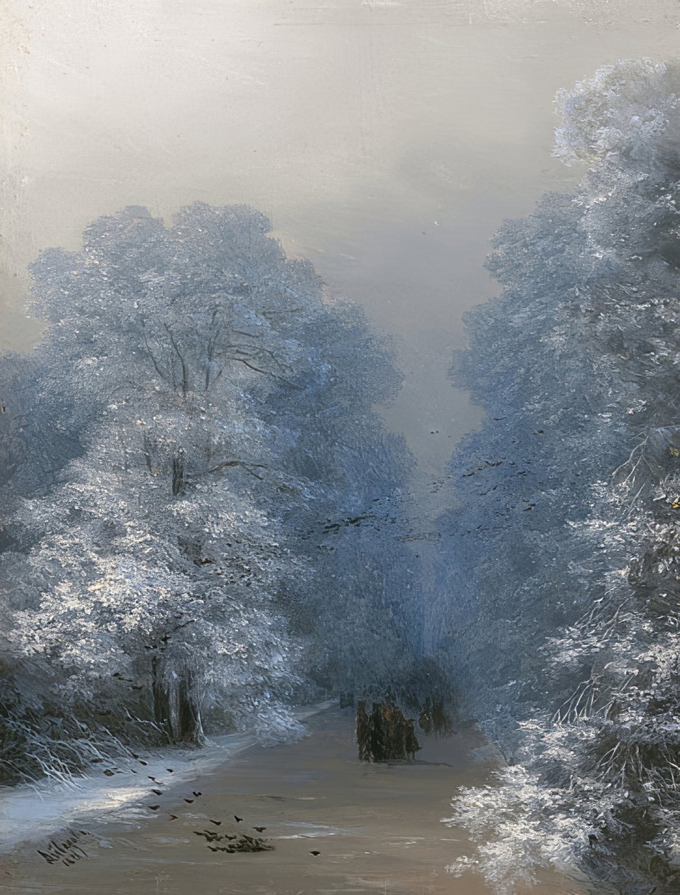 Winterlandschaft von Ivan Konstantinovich Aivazovsky