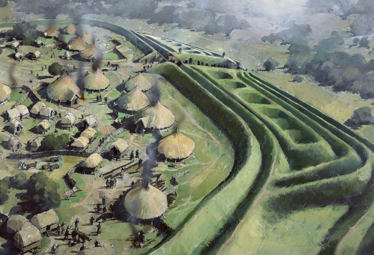 Old Oswestry Hill Fort von Ivan Lapper