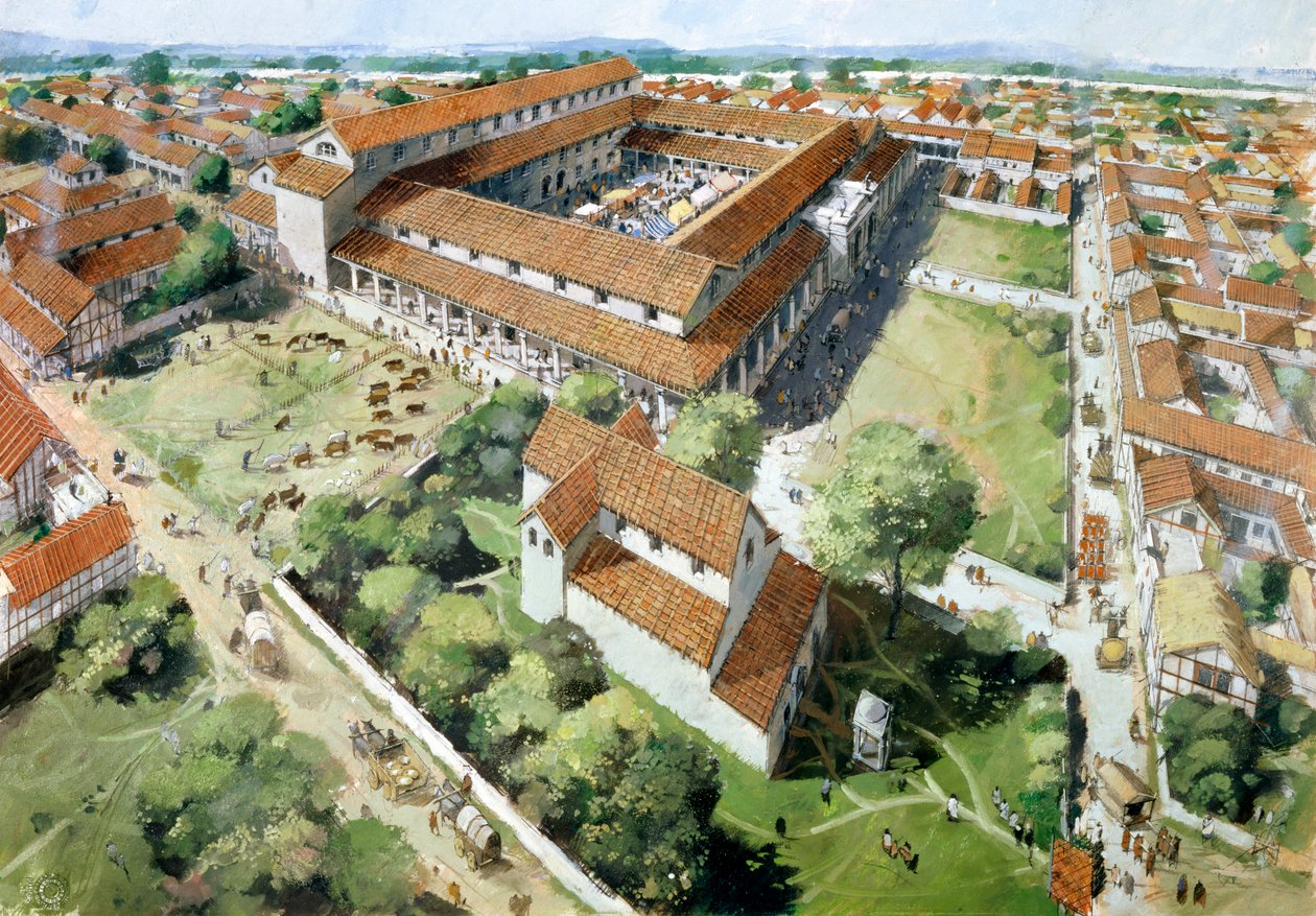 Römische Stadt Silchester von Ivan Lapper