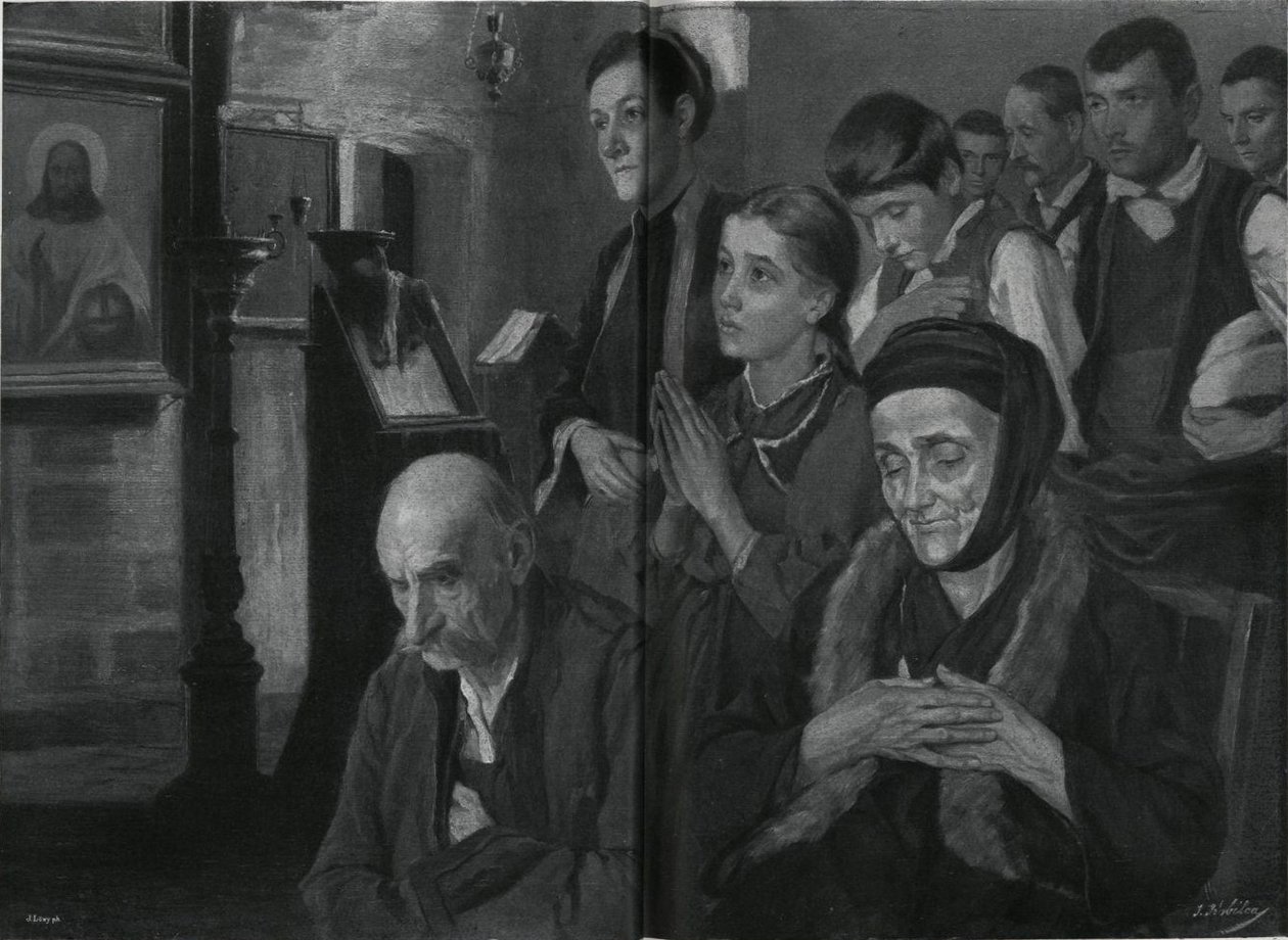 In der orthodoxen Kirche von Ivana Kobilca