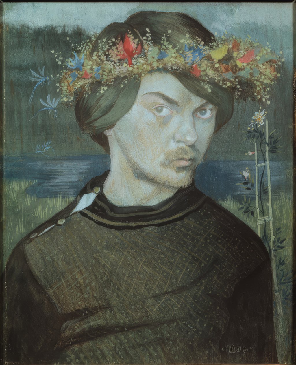 Selbstbildnis von Ivar Axel Henrik Arosenius