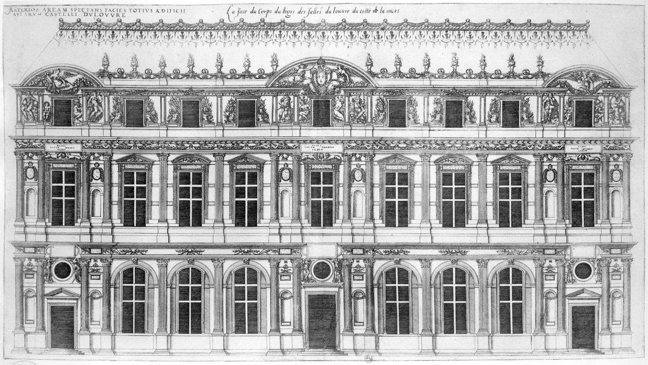 Der Louvre, aus 