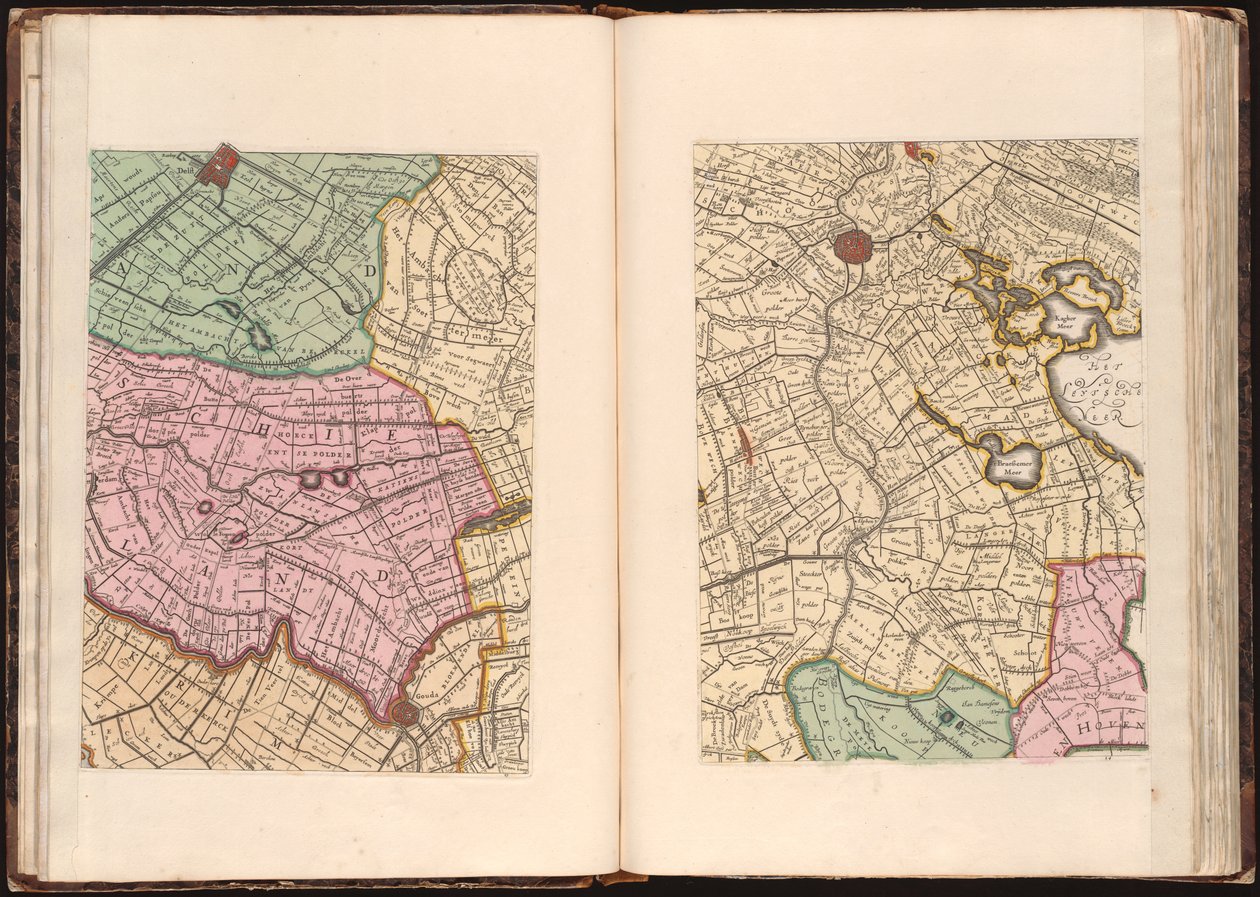 Comitatus Hollandiae et Dominii Ultraiectini tabula / [von Jacob Aertsz. Colom] von J.A. Colom