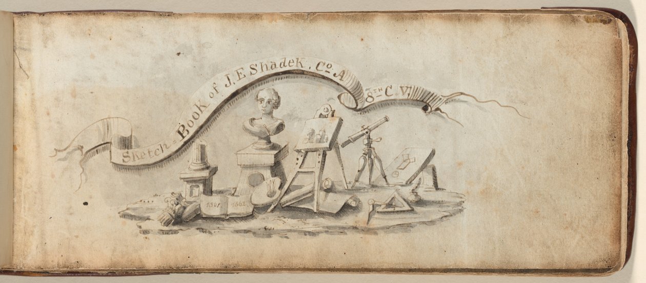J.E. Shadek Skizzenbuch von J.E. Shadek