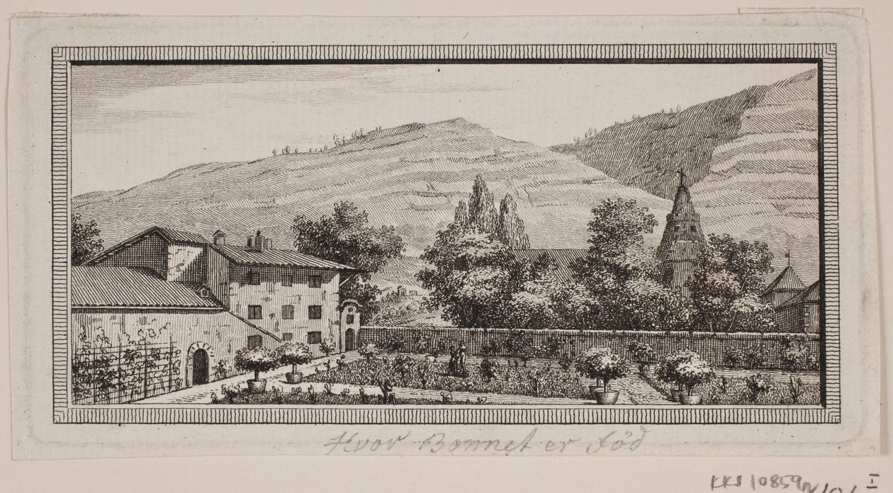 Bonnets Garten und Landhaus in Thonex von J.F. Clemens