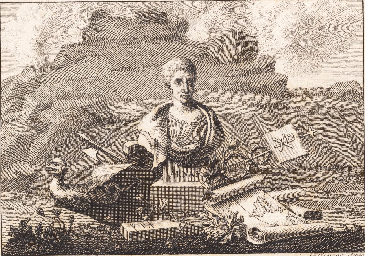 Der Handschriftensammler Arni Magnusson von J.F. Clemens