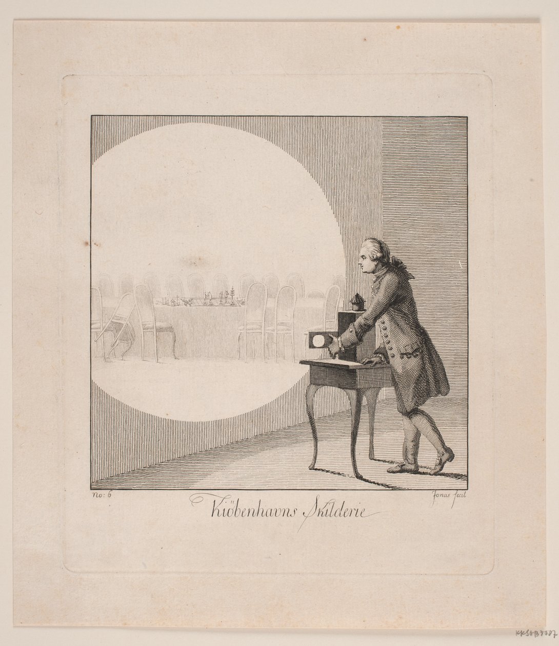 "Kiøbenhavns Skilderie", Nr. 6 von J.F. Clemens
